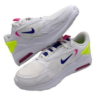 Nike Air Max Excee Sneakers Women’s Size 6 White Neon DD2975-100 Running Shoes